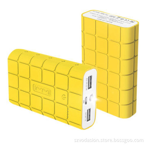 Wholesale New Unique Design Portable 8,000mAh Mobile Power Supply w/Dual USB Output and Flashlight